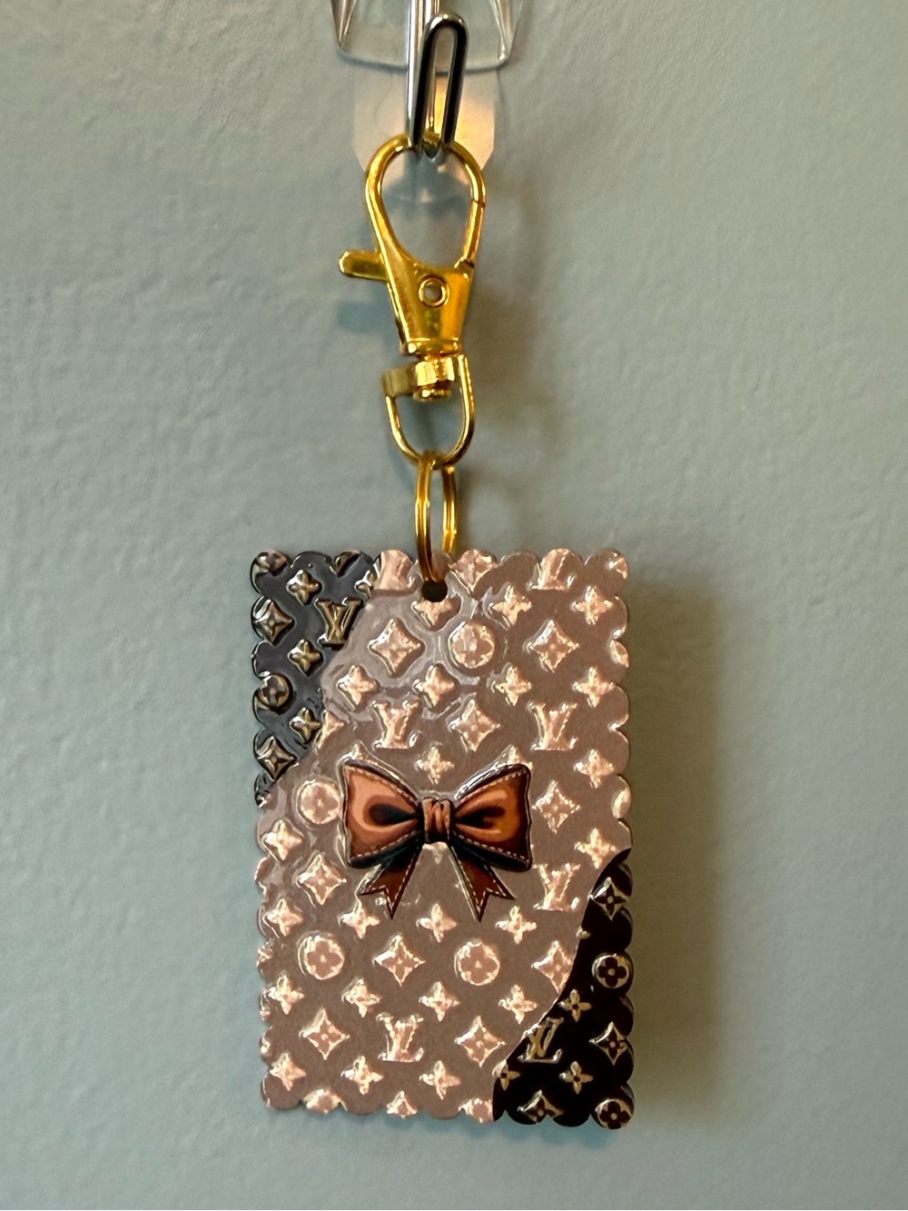 LV Designer Purse/Bag Charm